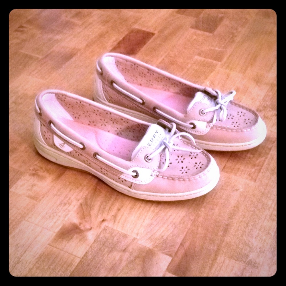 Light Brown and Tan Sperry's